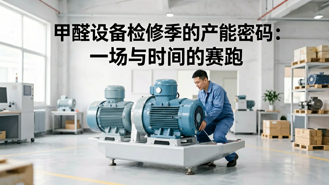 甲醛设备检修季的产能密码:一场与时间的赛跑