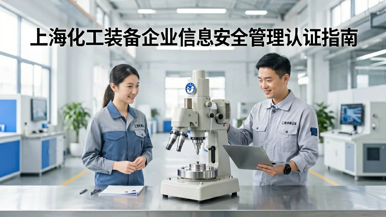 上海化工装备企业信息安全管理认证指南